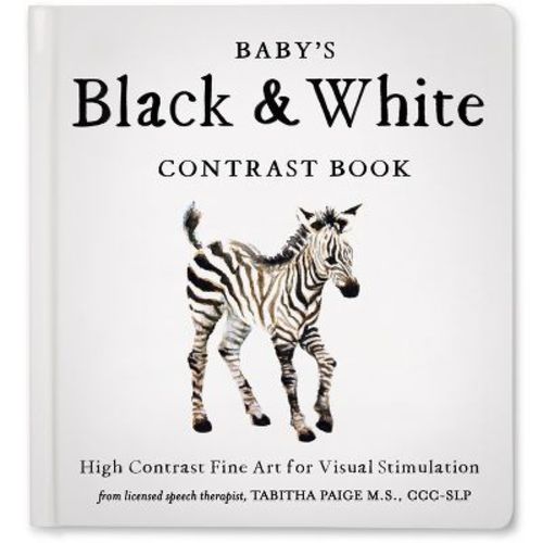 Baby's Black and White Contrast Book - (Tabitha Paige Children's Book) by Tabitha Paige (Board Book)