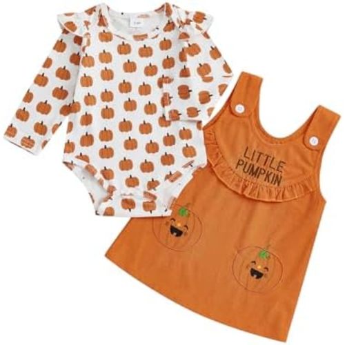 Socutebabe My First Fiesta Baby Girl Outfit Newborn Short Sleeve Onesie Romper and Overalls Skirt Dress Outfits Cute Clothes