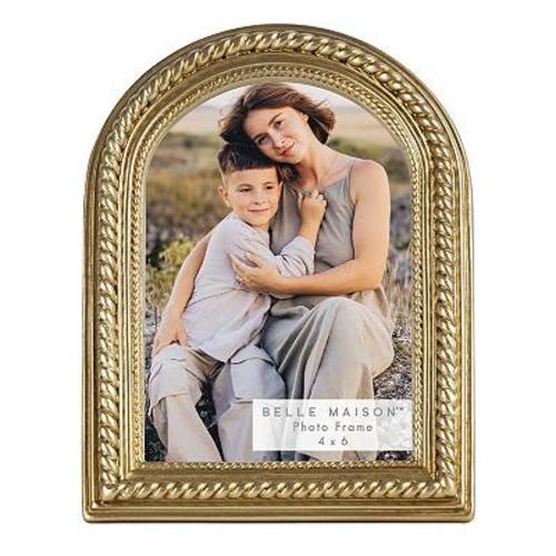 Belle Maison 4" x 6" Braided Arch Tabletop Photo Frame