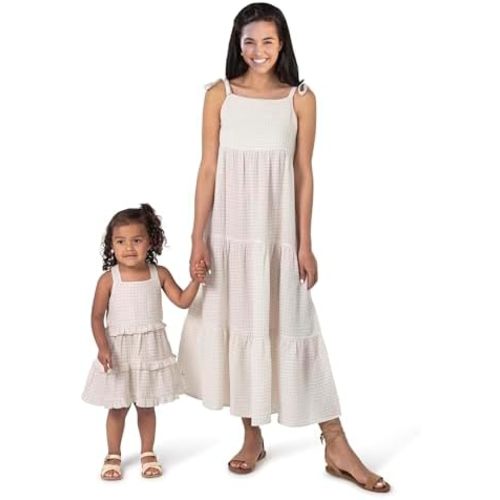 Modern Moments by Gerber Baby-Girls Mommy and Me Gauze Dress