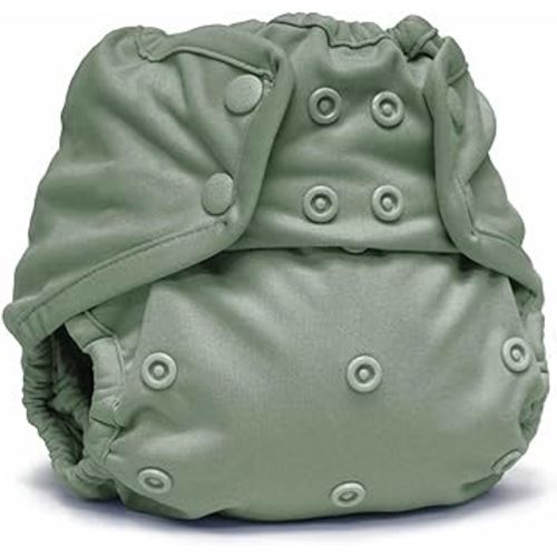 Kanga Care Rumparooz Double Leg Gusset Reusable Cloth Diaper Cover One Size Snap | Willow 6-35 lbs