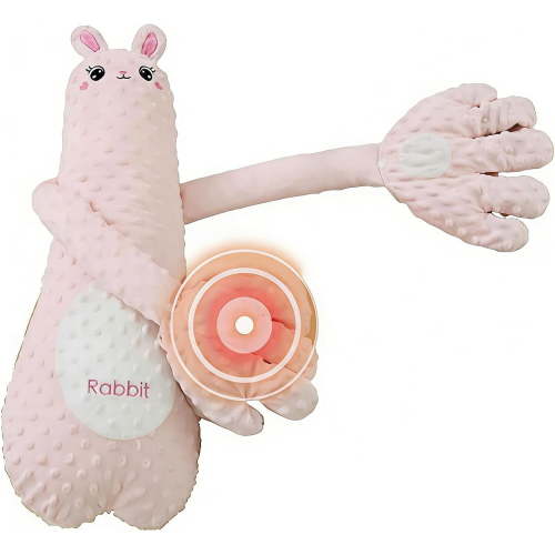 2026 TripleHBB Patting Pillow Soother,Adjustable Mode Interactive Plush,Interactive Patting Companion with Remote Control
