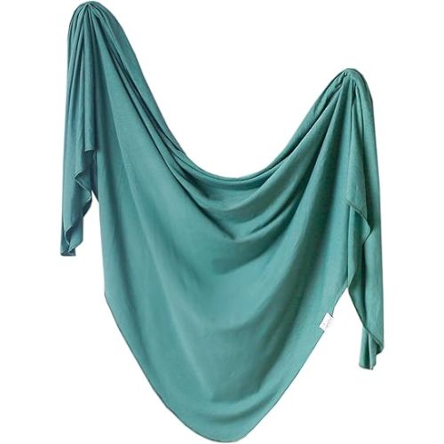 Copper Pearl Large Premium Knit Baby Swaddle Receiving Blanket Journey