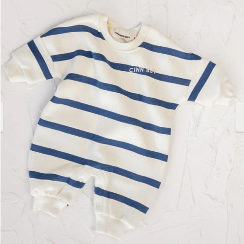 Lounge Suit - Blue Stripe