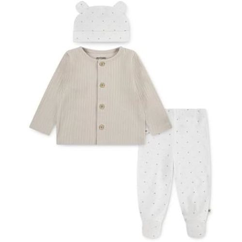 HUGGIES Conjunto de 3 piezas unisex de suéter, pantalones y sombrero para bebé