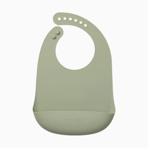 Silicone Bib 2.0 - Silver Sage