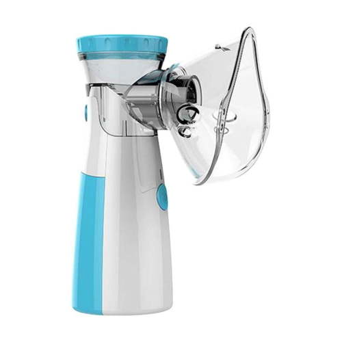 Portable Mini Humidifier with Fine Mist Atomization for Home Office Travel, Sky Blue