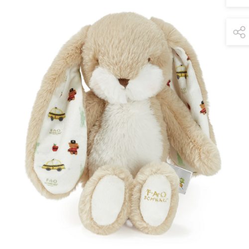 Big Apple NYC - FAO Schwarz Tiny 10" Floppy Nibble Bunny