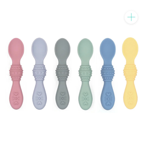 Baby Silicone Spoons | First Stage Infant Spoons