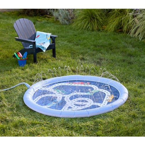 Racecar Track Splash Pad