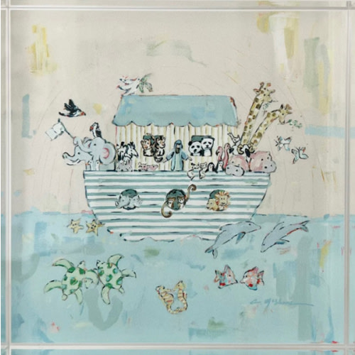 "Noah's ark V" acrylic block – Chelsea McShane Art