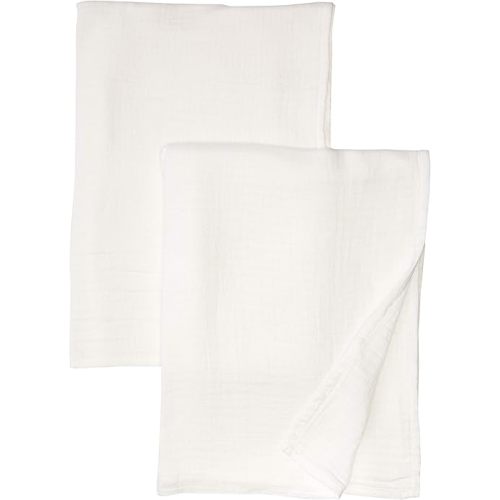 HonestBaby Baby 100% Organic Cotton Swaddle Receiving Blankets (2 Pack)