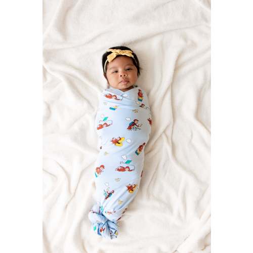 Swaddle Blanket in Curious George