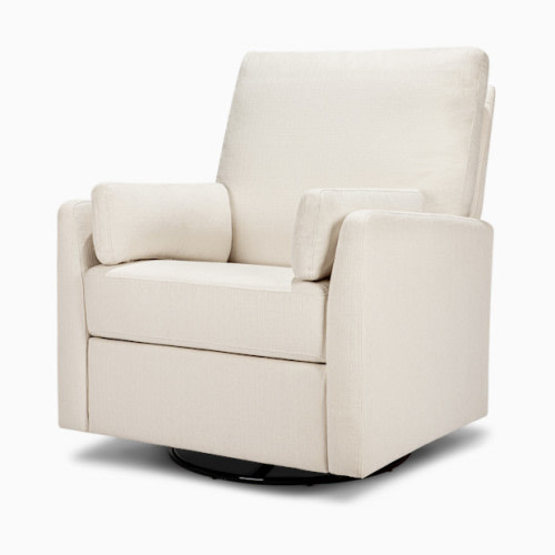 Ethan Swivel Recliner - Performance Cream Linen