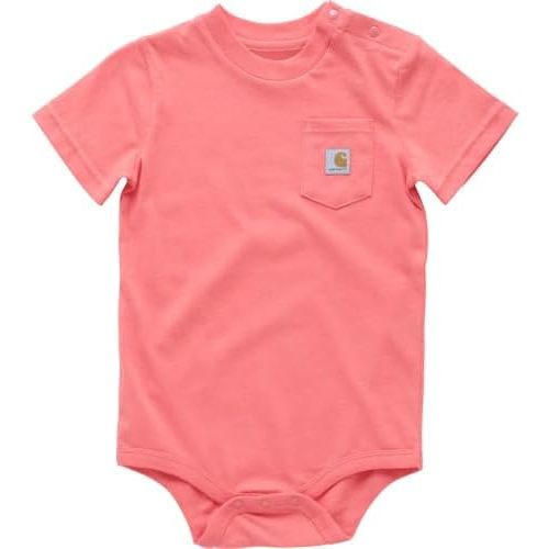 Carhartt Kid's CA5004 Short-Sleeve Pocket Bodysuit