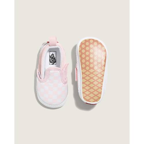 Vans | Infant Slip-On V Crib Checkerboardblshngbrdtrwt Shoes 3-6 months