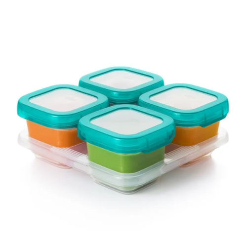6 oz Baby Blocks™ Plastic Freezer Storage Containers