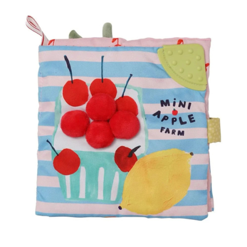 Manhattan Toy Mini Apple Farm Soft Activity Book | Acorn Toy Shop
