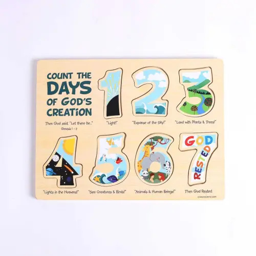Wood Puzzle - 7 Days of Creation | Swanson Christian Products