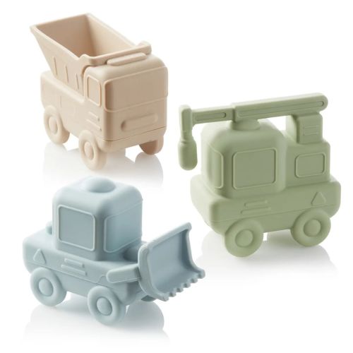 Construction Vehicles Bath Toy Set
