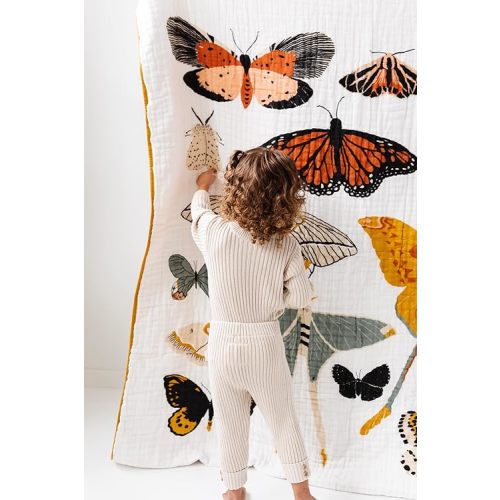 CLEMENTINE KIDS Twin Muslin Throw Blanket