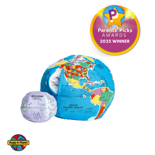 Pocket Earth with Moon HUGG-A-PLANET