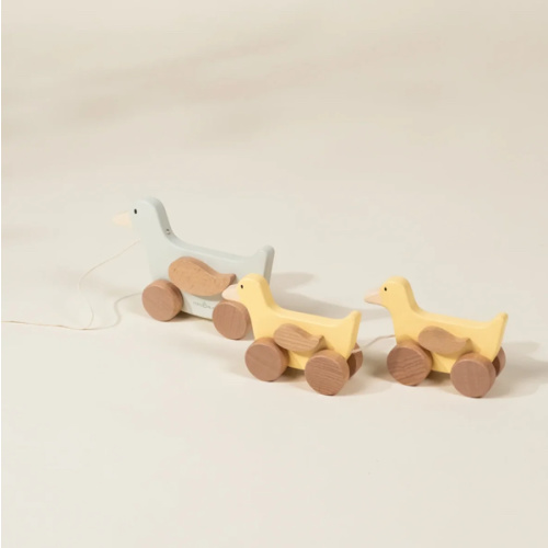 Duck Family Pull Toy – Cheeky Baby Boutique Rome