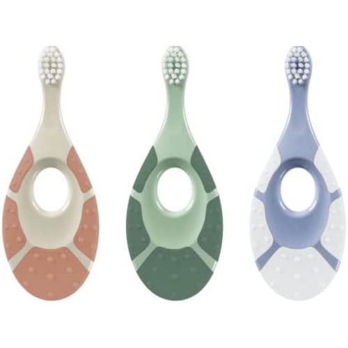 Jordan* ® | Step 1 Green Clean Toddler Toothbrush | Pack 3 Units | Manual