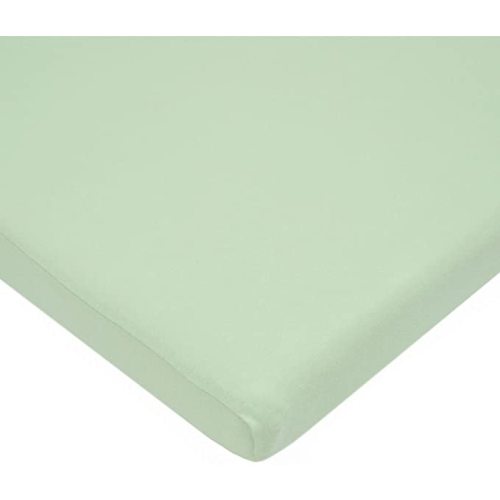TL Care Supreme 100% Natural Cotton Jersey Knit Fitted 18" x 36" Cradle/Bassinet Sheet, Celery, Soft Breathable, for Boys and Girls