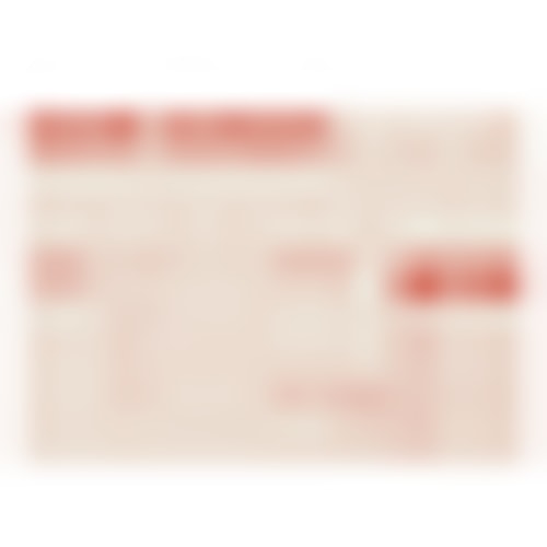 Our Week Planner Pad – sønderhaus (Red/Beige)