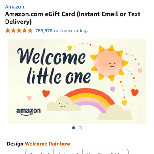 Amazon.com: Amazon eGift Card - Welcome Rainbow: Gift Cards