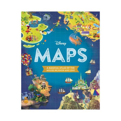 Disney Maps - by Disney Books (Hardcover)