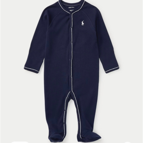 Cotton Jersey Footed Coverall | One-Pieces Baby | Ralph Lauren