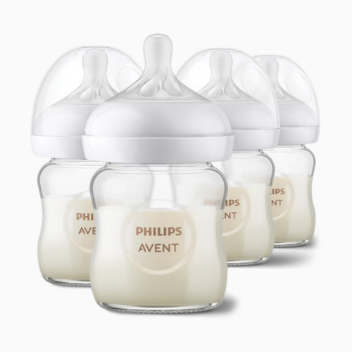 Glass Natural Baby Bottle - 4 Oz