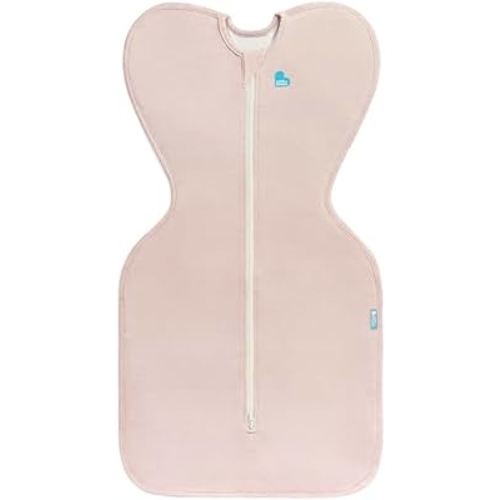 Love to Dream Swaddle, Baby Sleep Sack, Swaddle Up Self-Soothing Swaddles for Newborns, Get Longer Sleeps, Snug Fit Helps Calm Startle Reflex, Lite 0.2 Tog Sleep Sack, 13-19 lbs, Blush