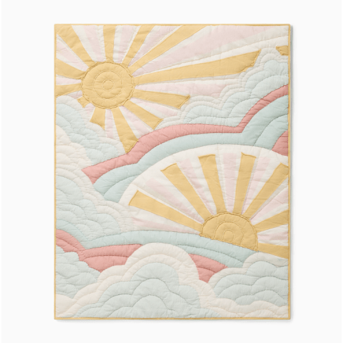 Sunny Sky Baby Quilt - West Elm Kids