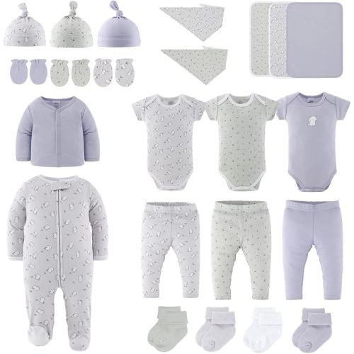 The Peanutshell 23pc Newborn Baby Clothes Girl Boy, 0-3 Months Baby Outfits