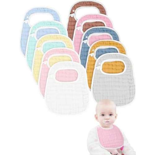 SHEIN Muslin Bibs