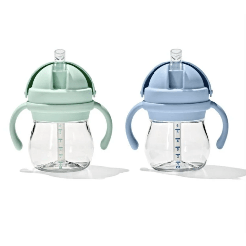 Transitions Straw Cup with Handles Set - 6 Oz