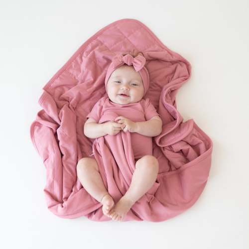 Baby Blanket in Apple Blossom 1.0