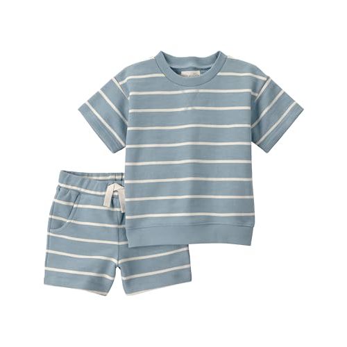 little planet by carter's unisex-baby 2-piece Shorts Set Made With Organic Cotton
