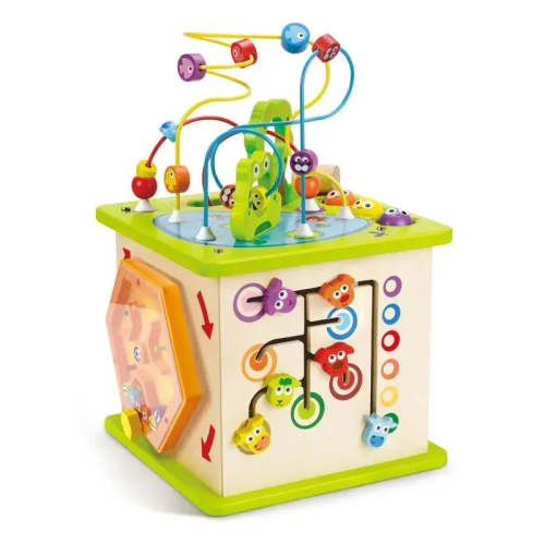 Hape Country Critters Wooden Activity Play Cube for Toddlers – HapeToys