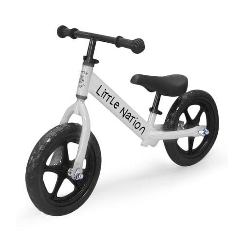 Balance Bike Aluminium - White