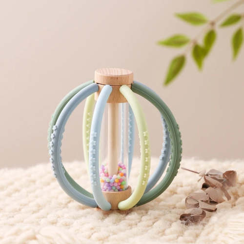 Montessori Rattle Sensory Teether | Wonder Minds Kids
