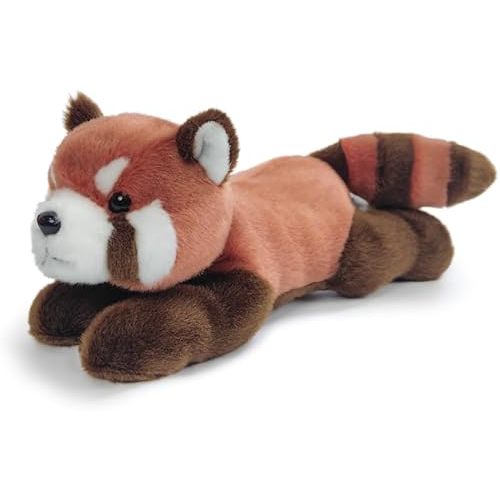 Stuffed Animal for Kids,8 inch Realistic Animal Plush Toy Lying Down Posture Animals,Plush for Boys Girls Adult Birthday Hug Teaching(S-Lesser Panda)