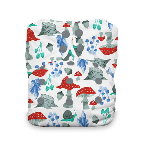 Thirsties One Size All In One (8-40 lbs) - Forest Frolic