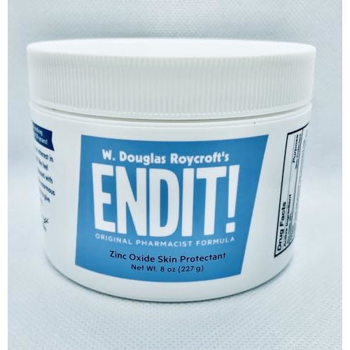 EndIt Topical Ointment – Quick Relief for Diaper Rash, Various Rashes & Poison Ivy, 20% Zinc Oxide Healing Cream for Daily Relief & Prevention