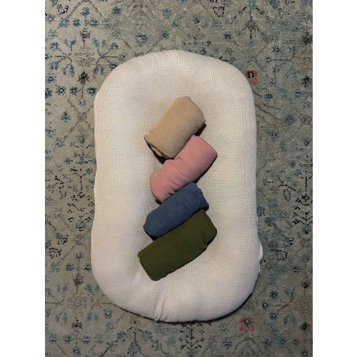 Cover for Snuggle Me Pillows, Not Intended for Sleep, Adult Supervision Recommended