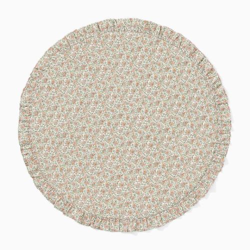 Pink Chicken Spring Floral Playmat