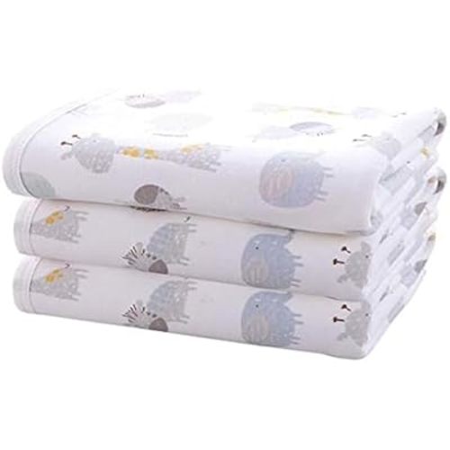 Baby Diaper Changing Pad Liners,22"X27.5" 3 Pack Waterproof White